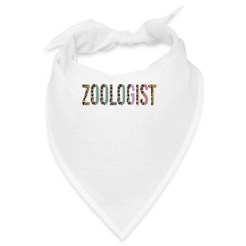 Zoologe - Bandana - Weiß - Vorne