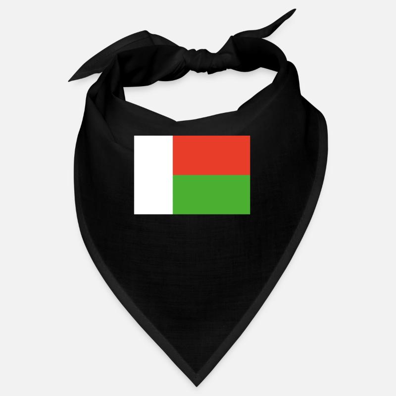 Offizielle Madagaskarflagge Madagassisch oder Madagassisch Bandana