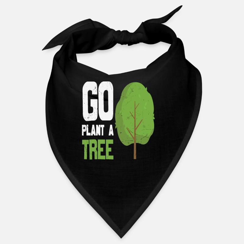 Go Plant A Tree Forest Quotes Bandana