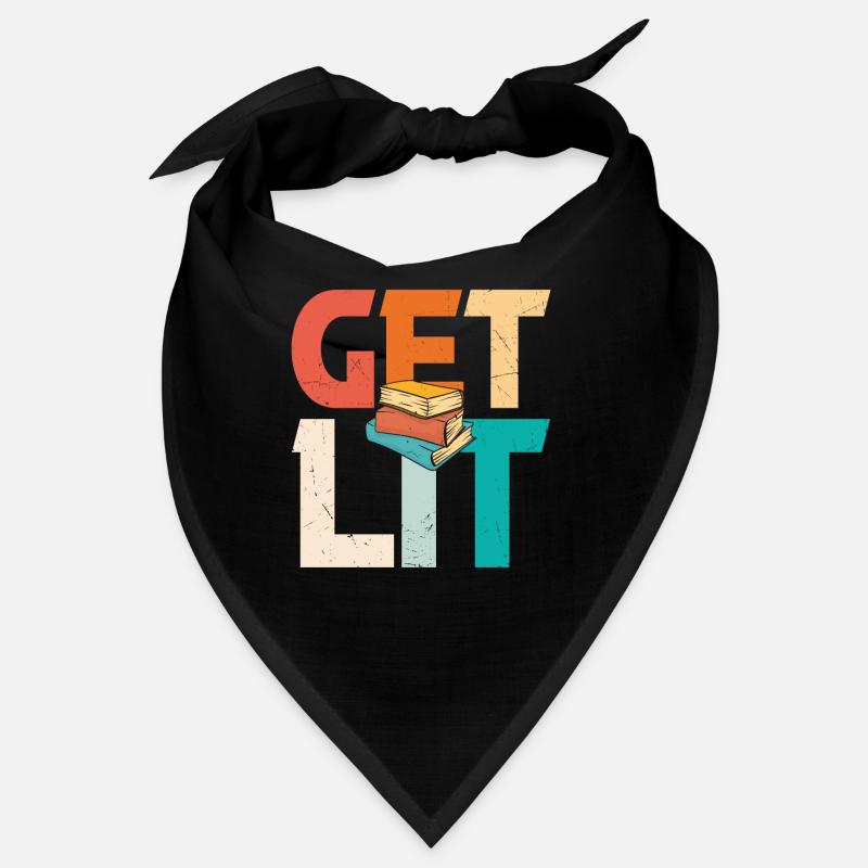 Get Lit Books Quotes Bandana