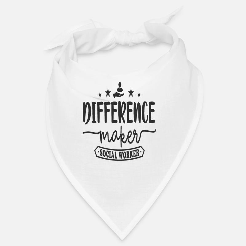 Difference Maker Social Worker Bandana