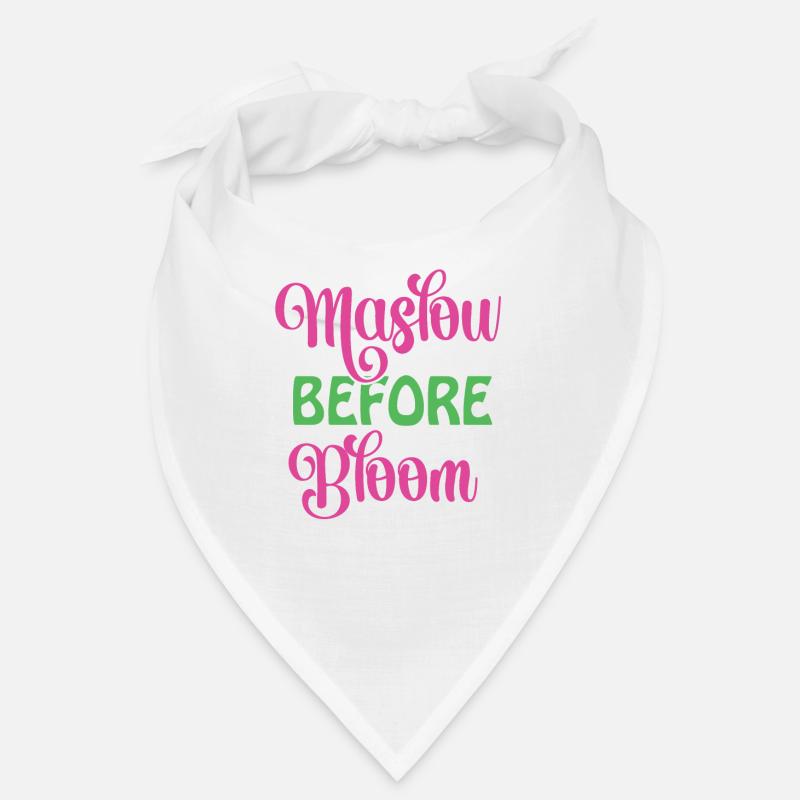 Maslow avant la floraison Bandana