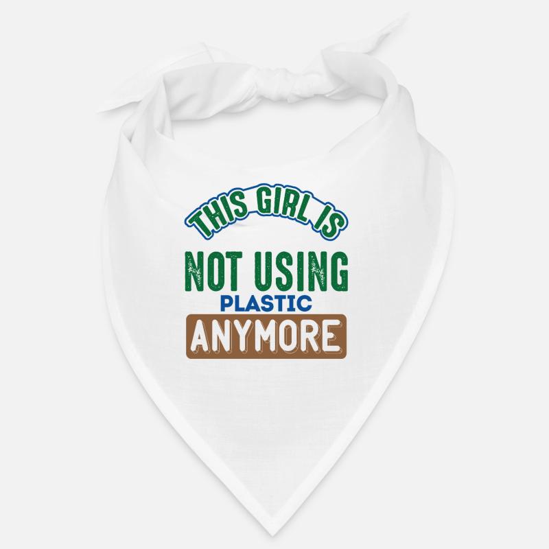 This Girl Is Not Using Plastic Anymore Sea Bandana