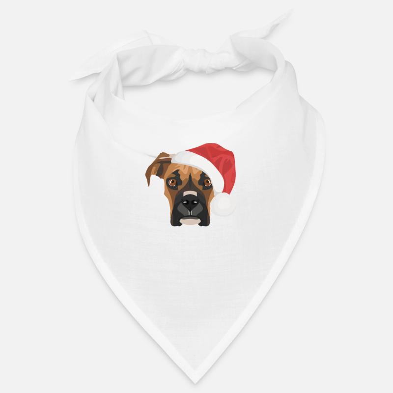 Boxer Merry Christmas Bandana