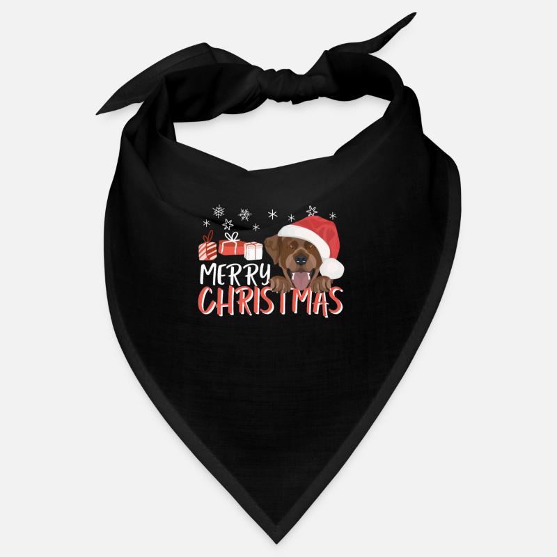 Labrador Merry Christmas Bandana