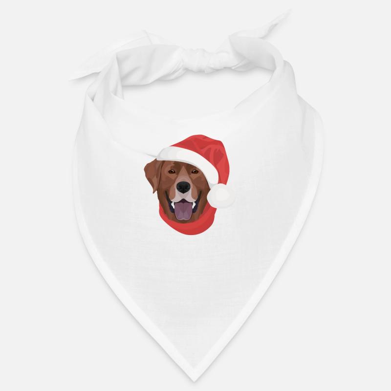 Labrador Merry Christmas Bandana