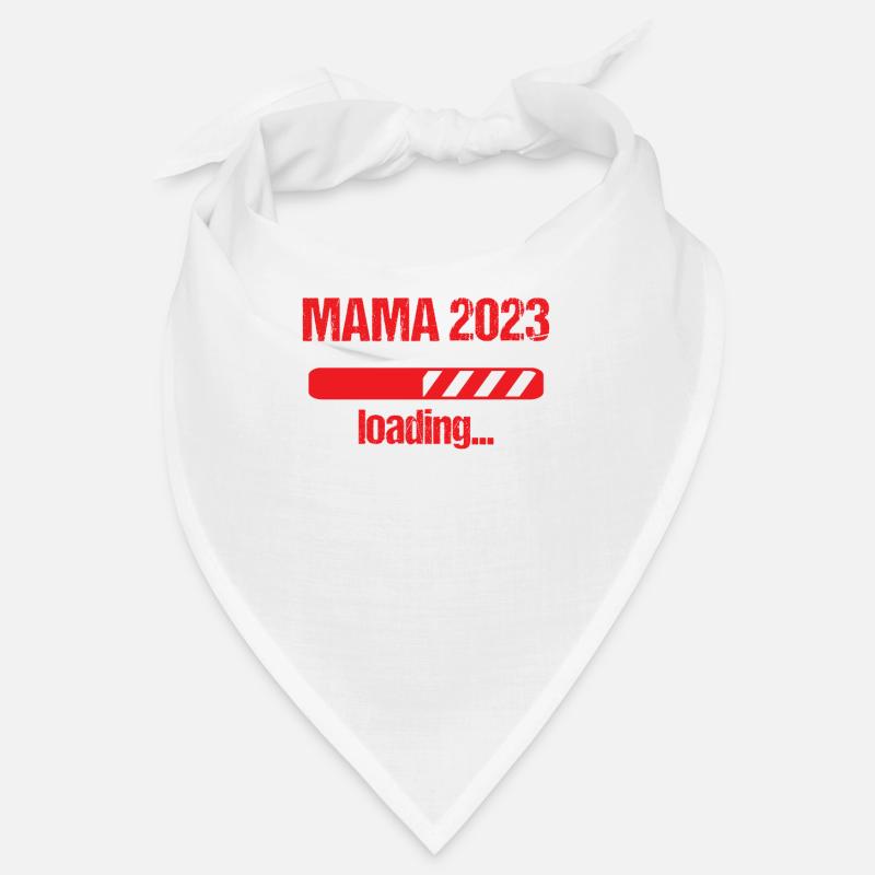 Mama 2023 Loading Schwangerschaft Bekanntgabe Baby Bandana