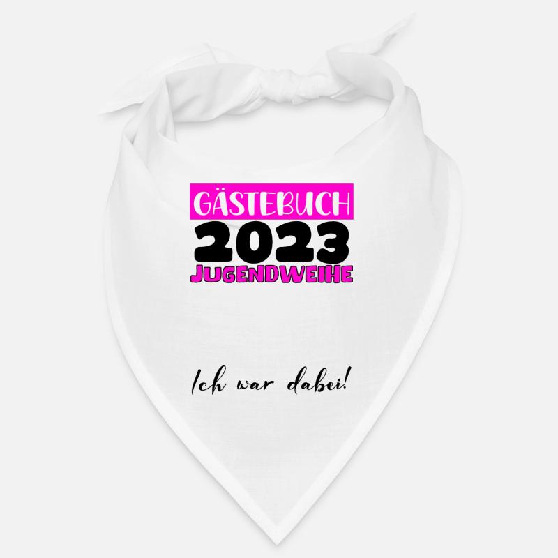 Jugendweihe 2023 Gästebuch Mädchen Jungen Fun Deko Bandana