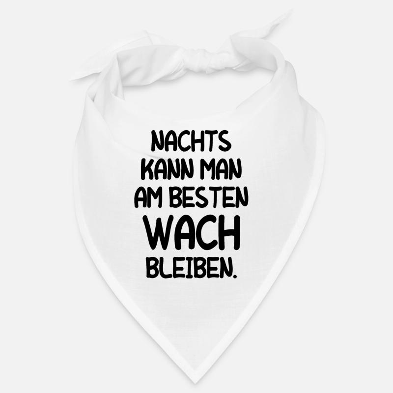 Müde Schlaflos Wach Bleiben Mitarbeiter Geschenk Bandana