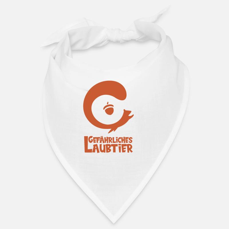 Gefährliches Laubtier Eichhörnchen Bandana