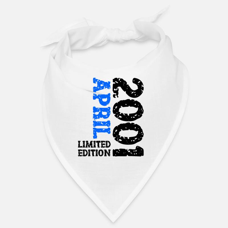 2001 avril édition limitée cadeau d’anniversaire Bandana