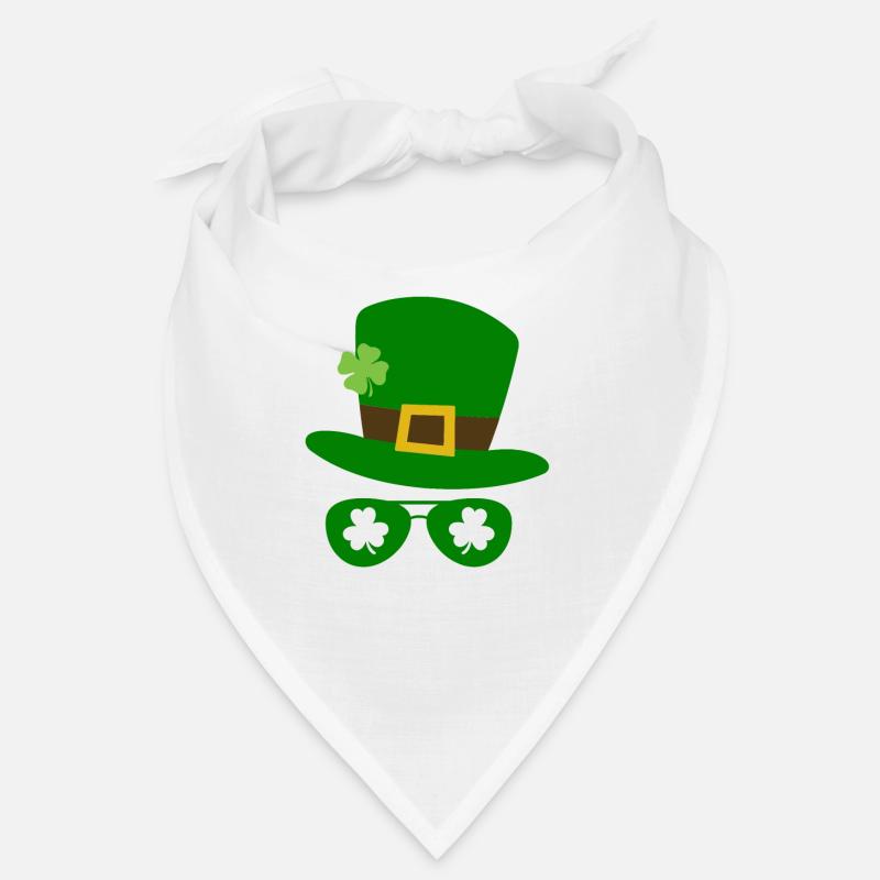 Accessoires de la Saint-Patrick Irlande Shamrock Décoration Bandana