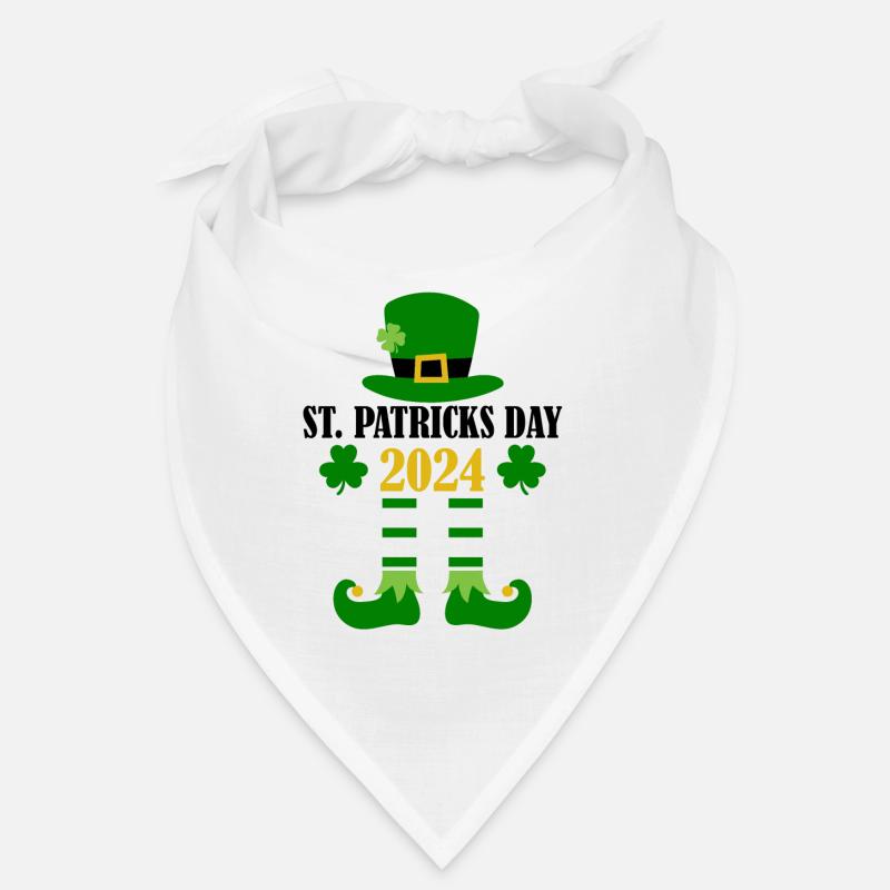Accessoires de la Saint-Patrick Irlande Shamrock Décoration Bandana