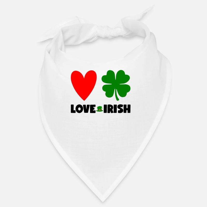 Accessoires de la Saint-Patrick Irlande Shamrock Décoration Bandana