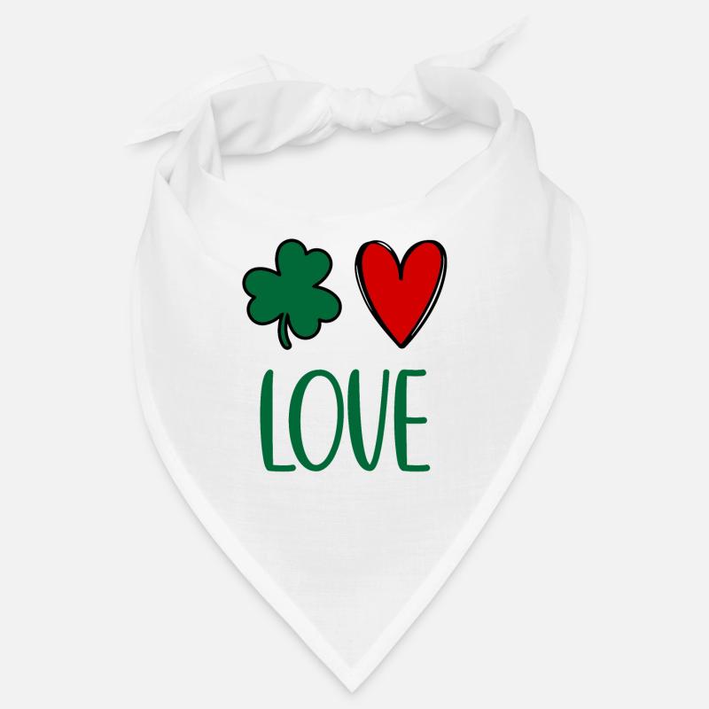 Accessoires de la Saint-Patrick Irlande Shamrock Décoration Bandana