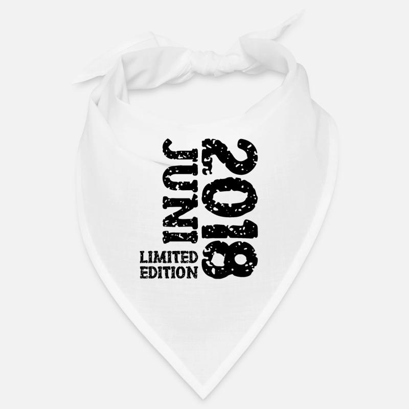 2018 Juni Limited Edition Geburtstag Geschenk Bandana