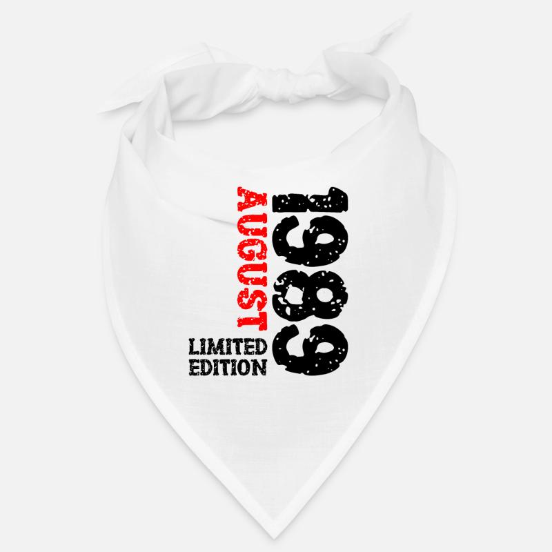 1989 Août Édition Limitée 34e Tenue d’anniversaire Bandana