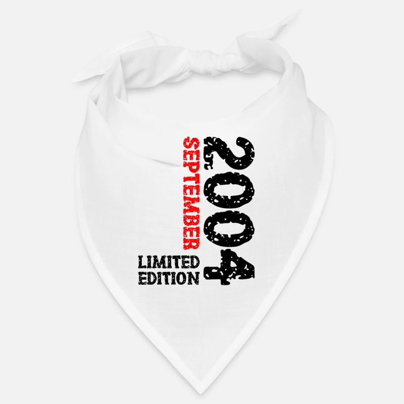 2004 September Limited Edition 19th Birthday Decoration Bandana