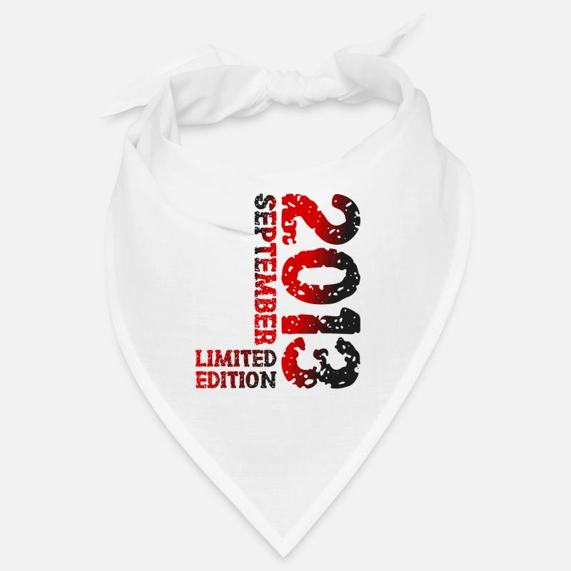2013 September Limited Edition 10. Geburtstag Deko Bandana
