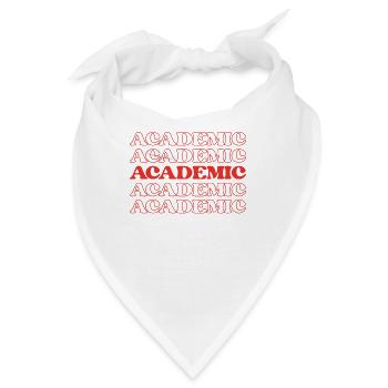 Akademischer Professor Lehrbeauftragter Tutor Lehrer - Bandana - Weiß - Vorne