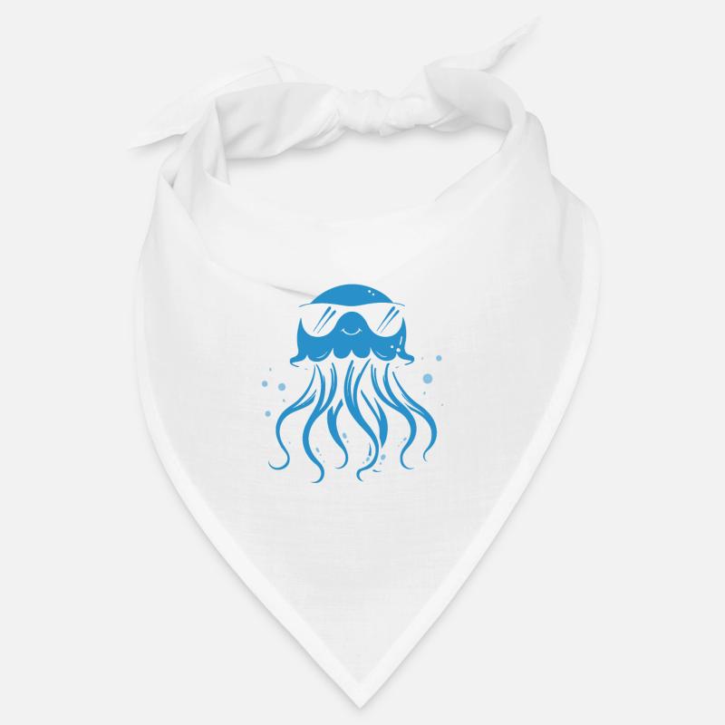 Bubble Buddy - Jellyfish with tentacles, sea creature Bandana