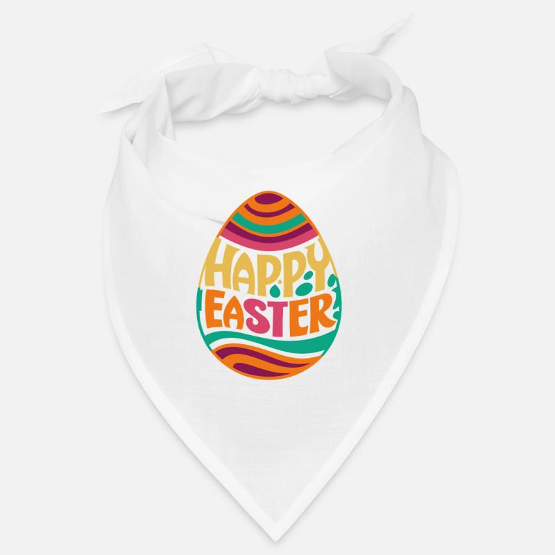 Joyeuses Pâques - Oeuf de Pâques - Cadeau Bandana