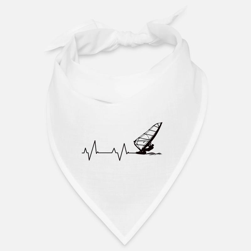 Heartbeat Surfer Surfer Bandana