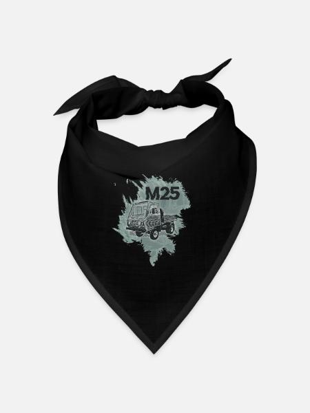 Multicar M25 - Bandana Dreieckstuch - Schwarz