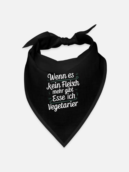 Sarkasmus Ironie Lustige Sarkastische Sprüche - Bandana Dreieckstuch - Schwarz