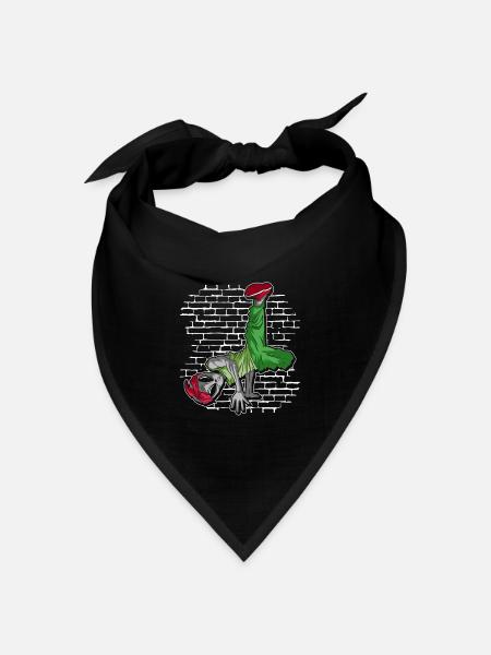 Breakdance Alien - Breakdance Hip Hop - Bandana Dreieckstuch - Schwarz