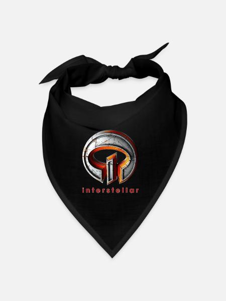 interstellar symbol design von 74elements - Bandana Dreieckstuch - Schwarz