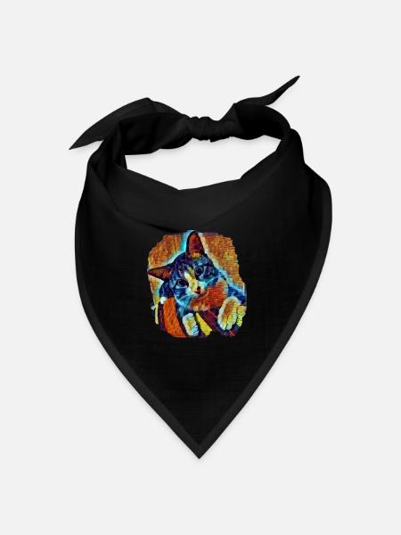 Lukas - Bandana Dreieckstuch - Schwarz