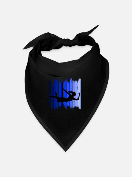 Pole Dance Dancer Wettbewerb Akrobatik Sport - Bandana Dreieckstuch - Schwarz