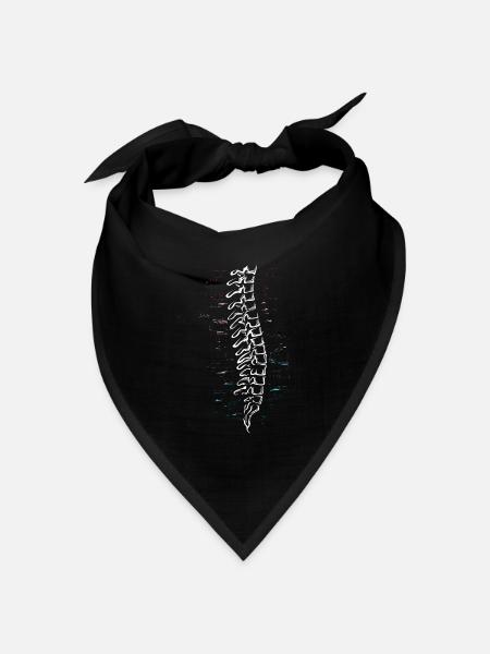 Physiotherapeut Chiropraktiker Physiotherapie - Bandana Dreieckstuch - Schwarz