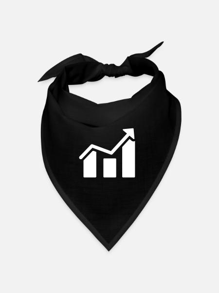 Börse - Bandana Dreieckstuch - Schwarz