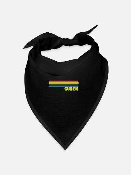Guben - Bandana Dreieckstuch - Schwarz