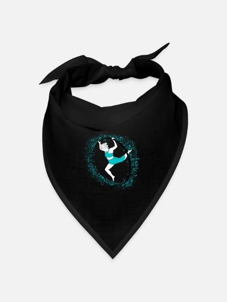 Cyr Wheel - Bandana Dreieckstuch - Schwarz
