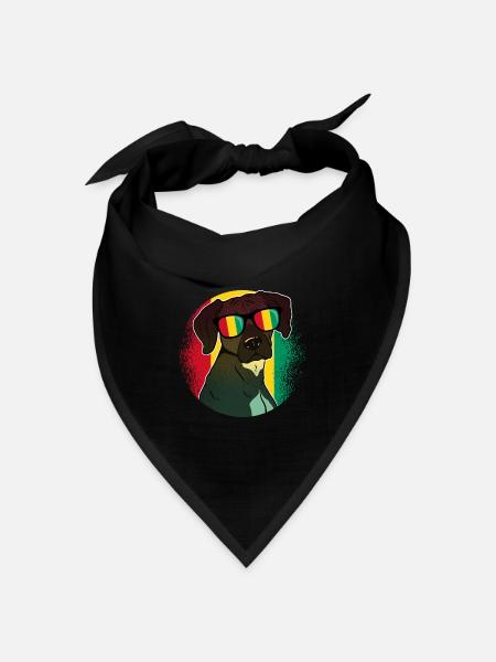 Guinea - Bandana Dreieckstuch - Schwarz