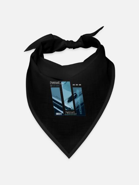 Never Stop Exploring - Bandana Dreieckstuch - Schwarz