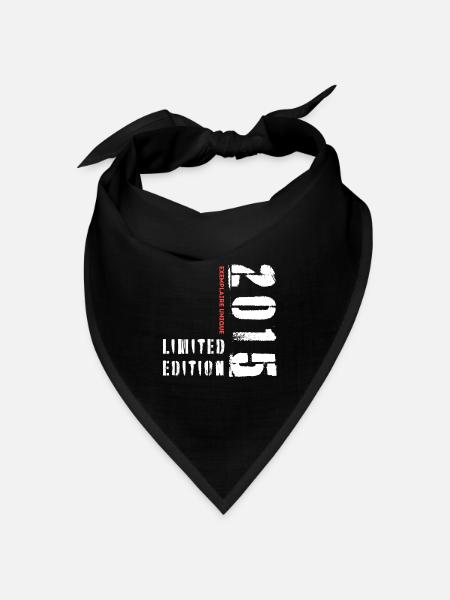 Limitierte Auflage 2015 – Unikat - Bandana Dreieckstuch - Schwarz