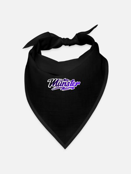 Münster - Bandana Dreieckstuch - Schwarz