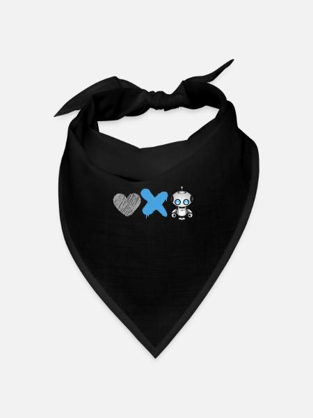 Love death robots - Bandana Dreieckstuch - Schwarz