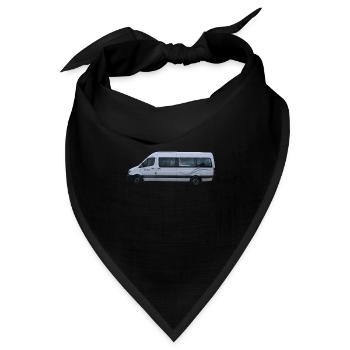Wohnmobil AUS und NZ - Bandana Dreieckstuch - Schwarz - Vorne
