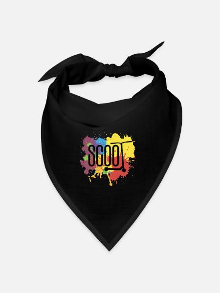 Scoot Zusammenfassung - Bandana Dreieckstuch - Schwarz