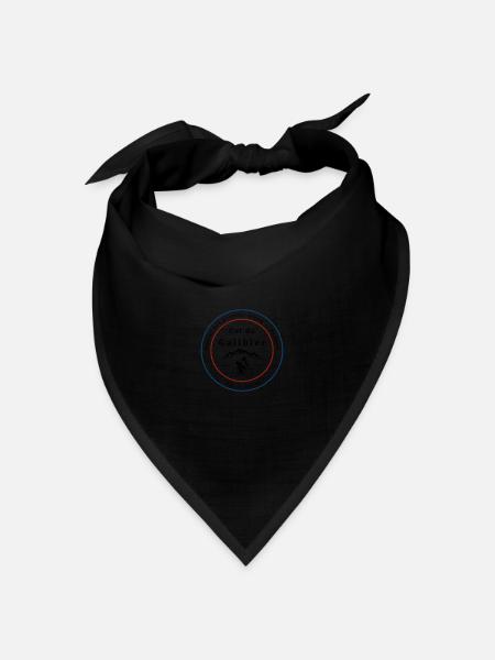 Col du Galibier - Bandana Dreieckstuch - Schwarz