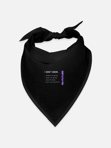 Future - Bandana Dreieckstuch - Schwarz