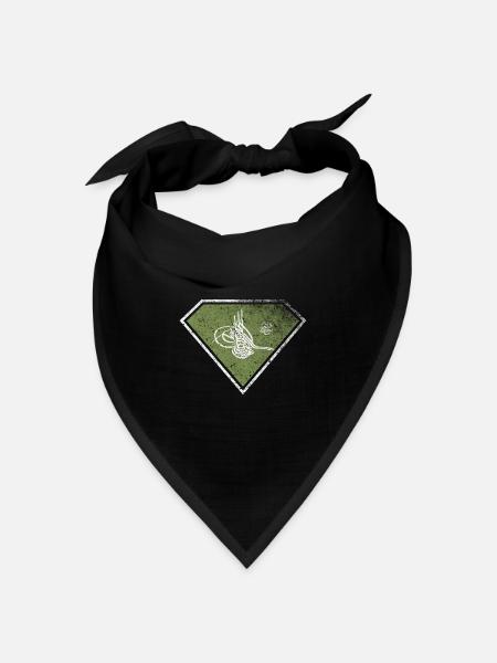 Tuğra - Bandana Dreieckstuch - Schwarz