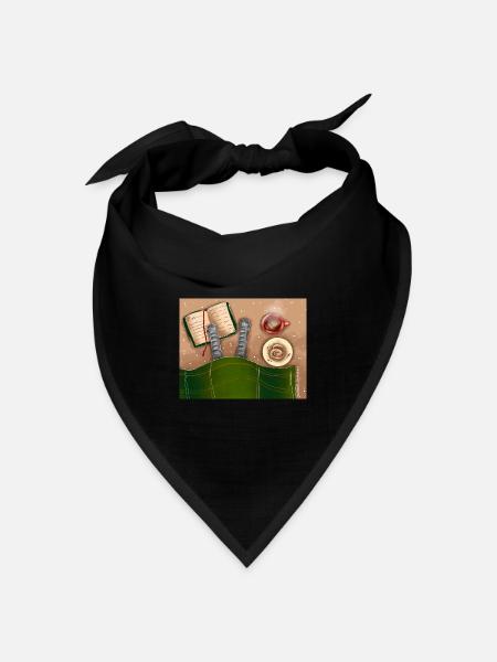 Perfekter Tag - Bandana Dreieckstuch - Schwarz