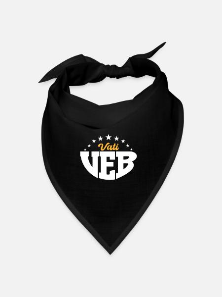 VEB Vati DDR Geschenk - Bandana Dreieckstuch - Schwarz