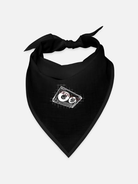 Tolles Band - Bandana Dreieckstuch - Schwarz